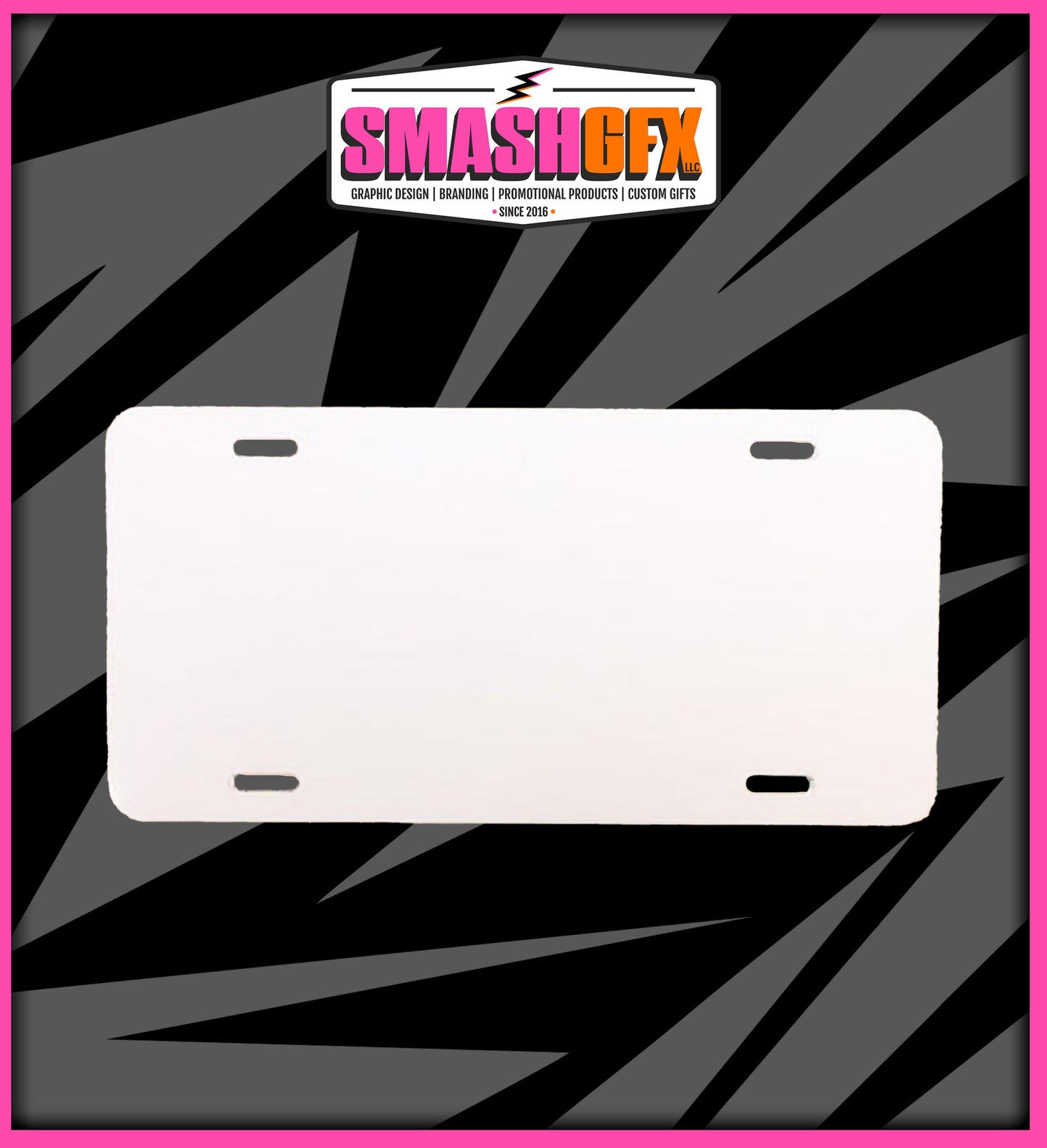 CUSTOM LICENSE PLATE