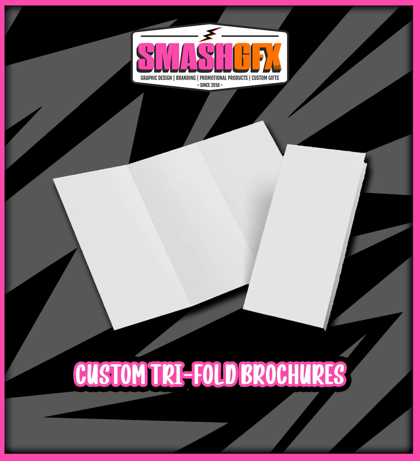 CUSTOM TRI-FOLD BROCHURES