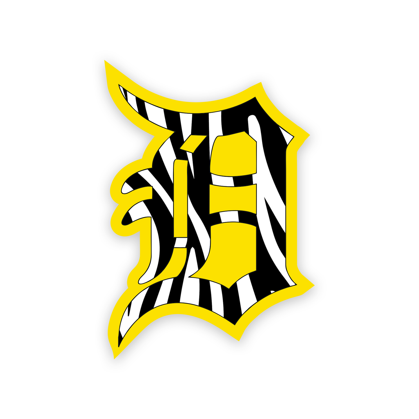 Old English D Sticker