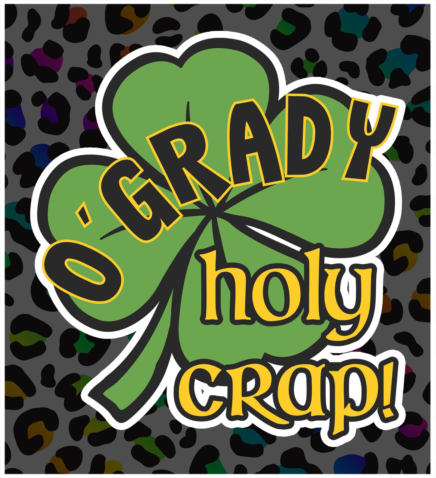 RETRO O'GRADY STICKER