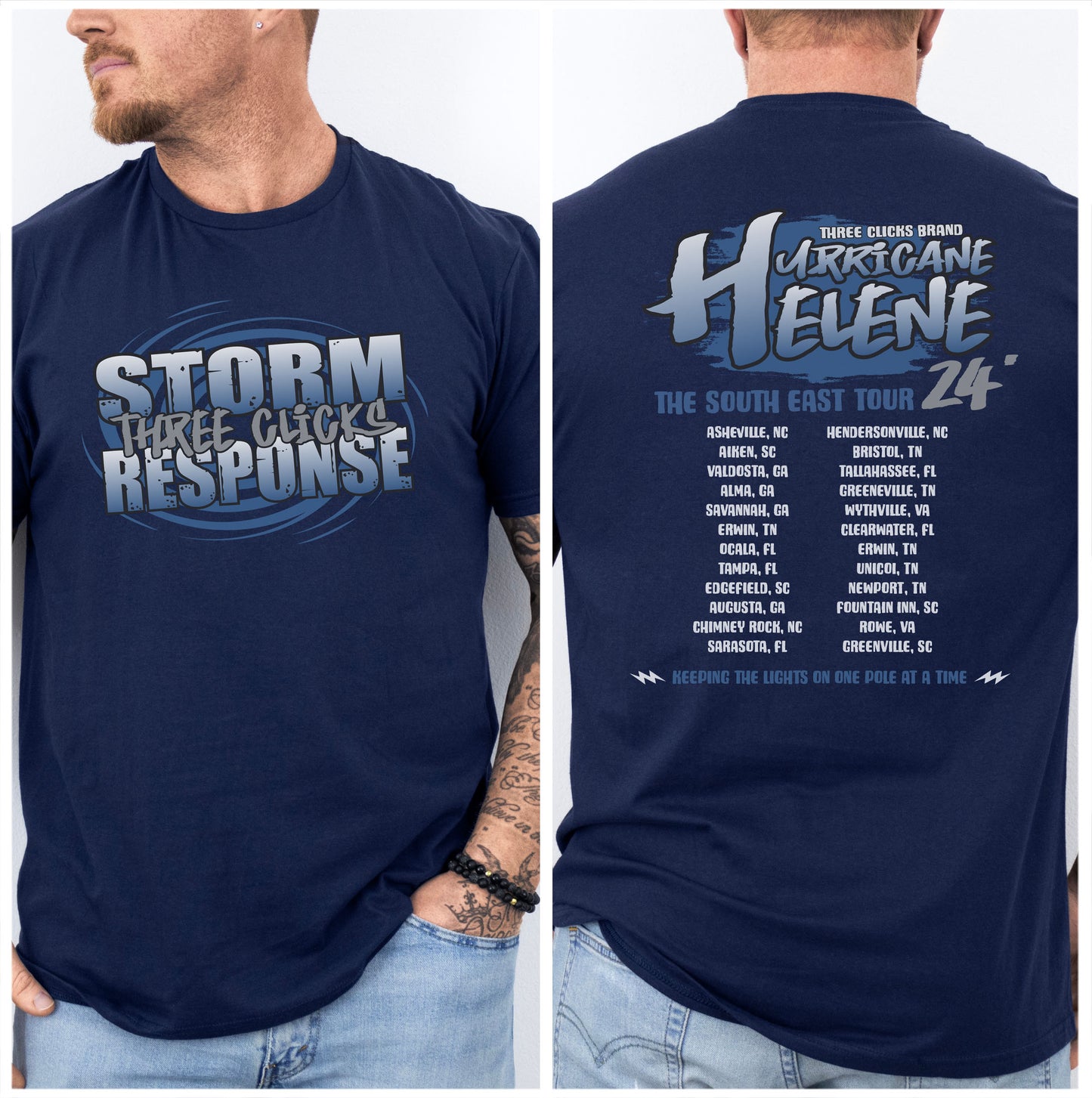 HELENE STORM CREW TEE