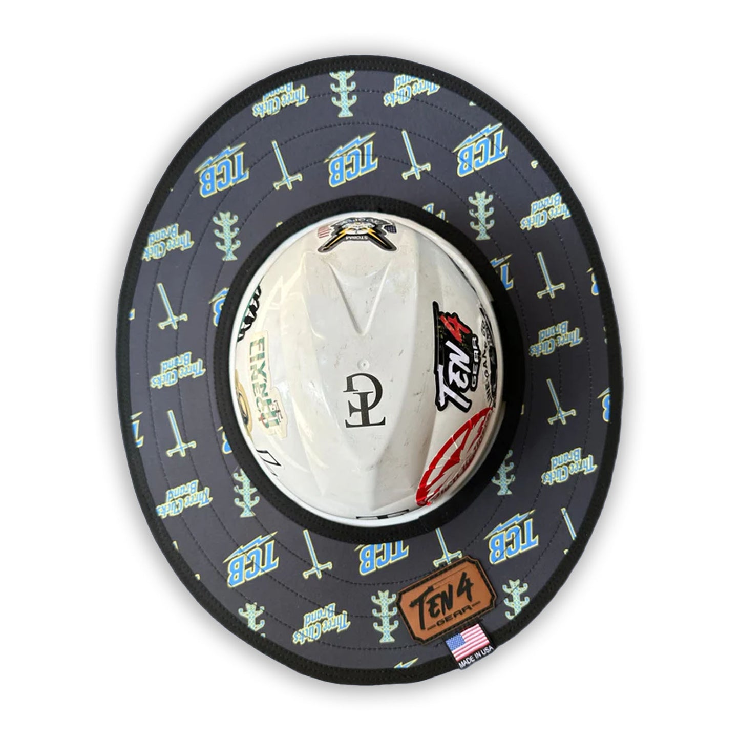 TCB: HARD HAT SUN VISOR