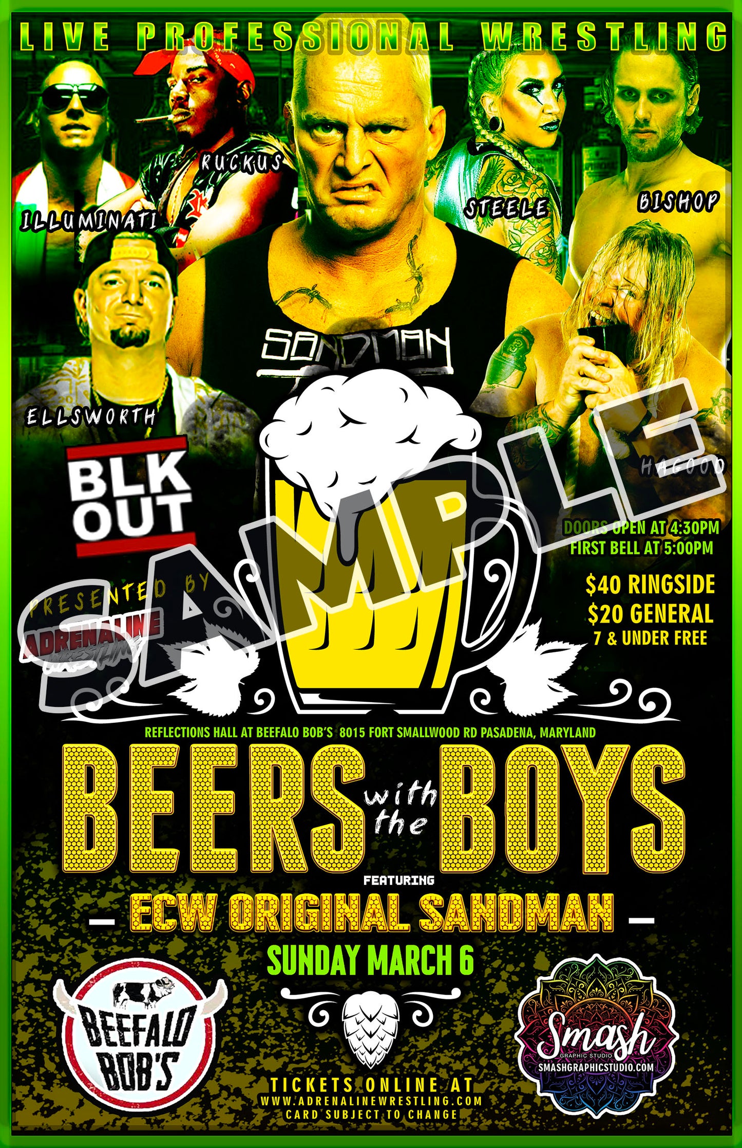 STANDARD EVENT POSTER