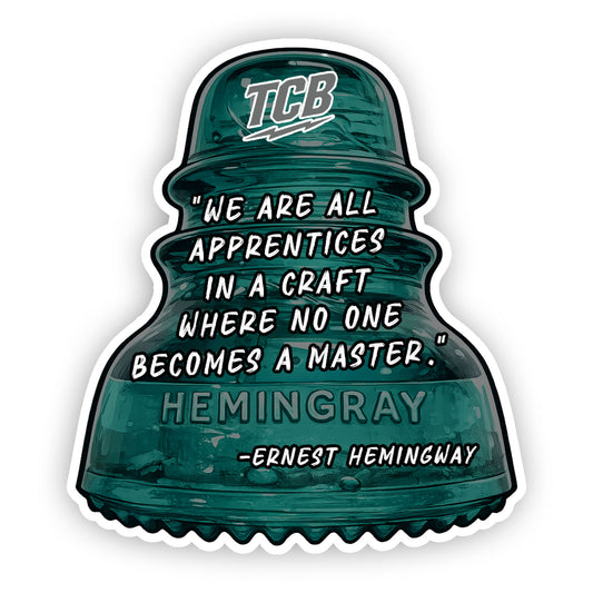 TCB: APPRENTICE STICKER