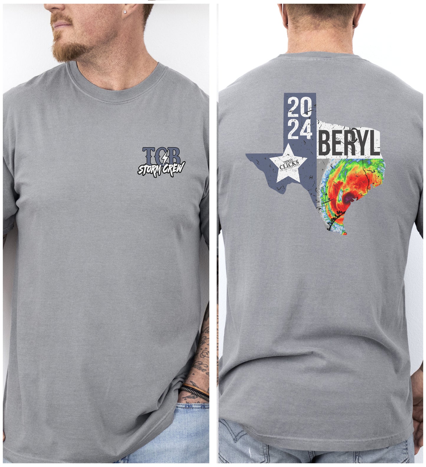 BERYL STORM CREW TEE