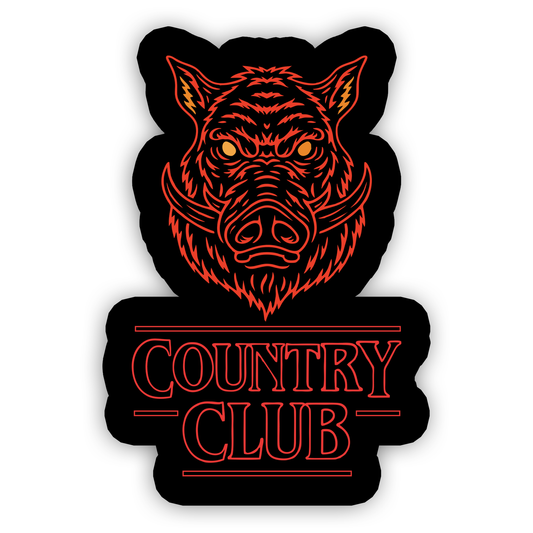 COUNTRY CLUB - ST EDITION STICKER