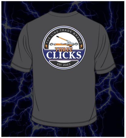 THREE CLICKS OFFICIAL TEE