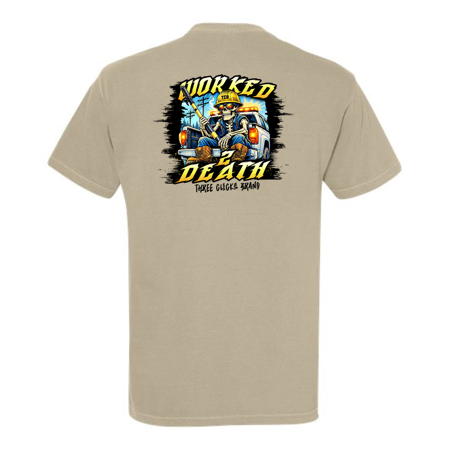 TCB: WORKED 2 DEATH TEE