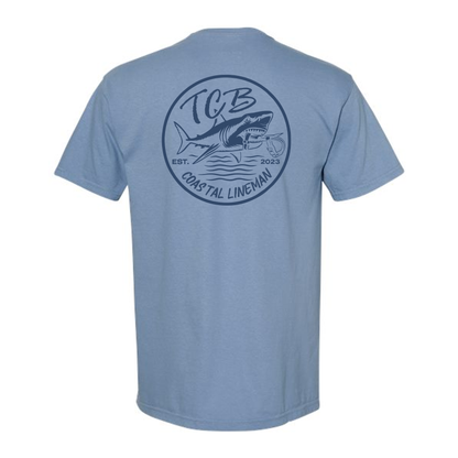 THREE CLICKS - COASTAL LINEMAN TEE