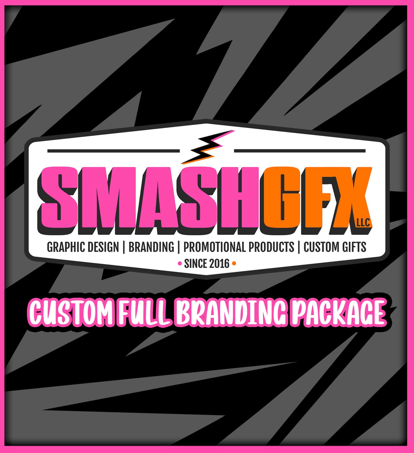 CUSTOM FULL BRANDING PACKAGE