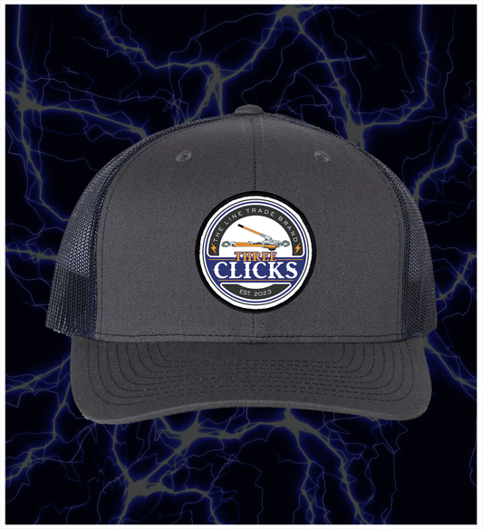 THREE CLICKS  OFFICIAL HAT