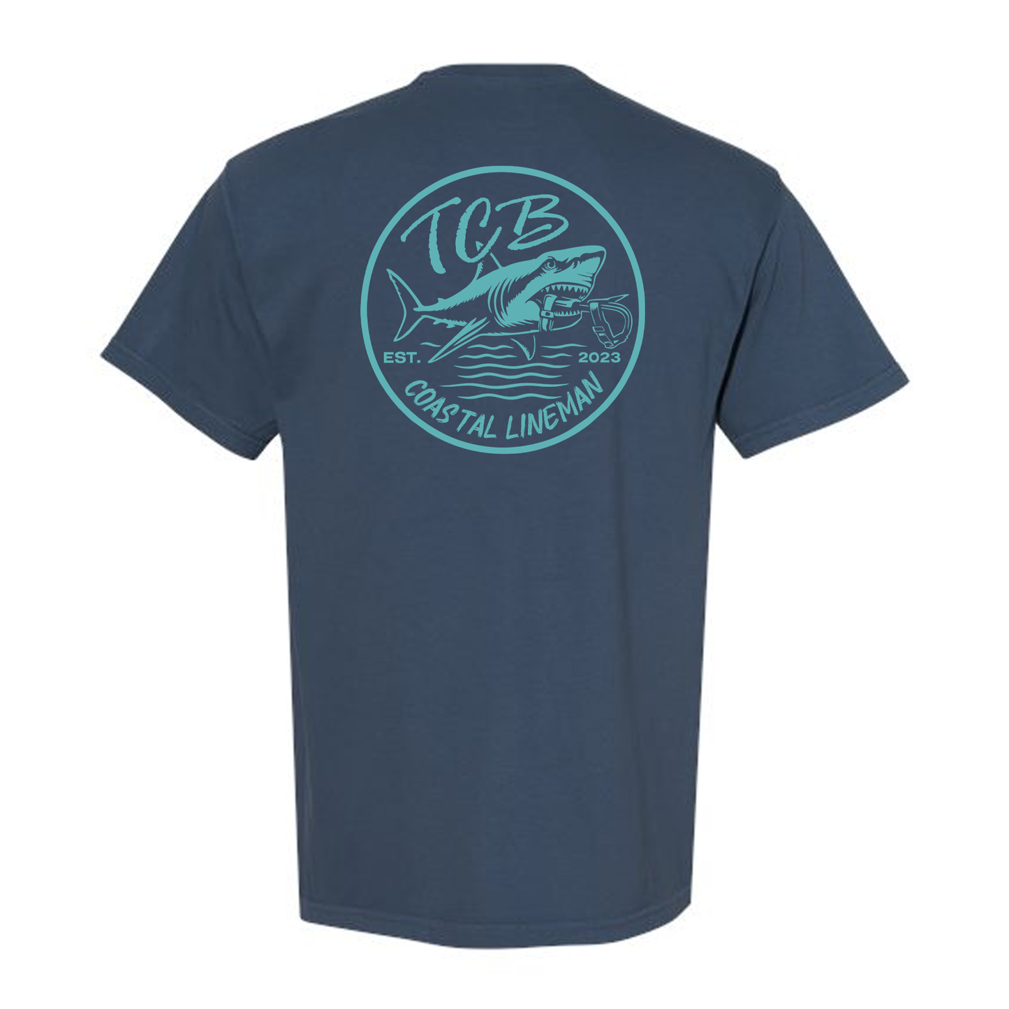 THREE CLICKS - COASTAL LINEMAN TEE