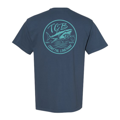 THREE CLICKS - COASTAL LINEMAN TEE