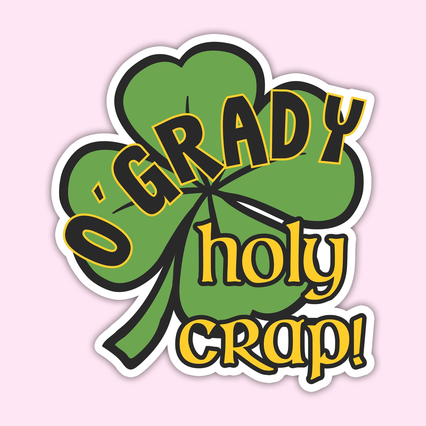RETRO O'GRADY STICKER