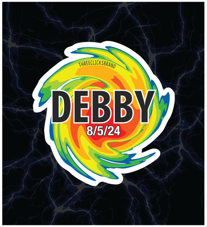 HURRICANE STAMP STICKER