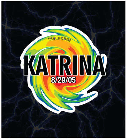 HURRICANE STAMP STICKER