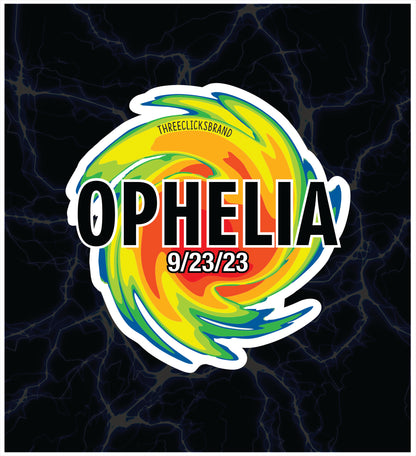 HURRICANE STAMP STICKER