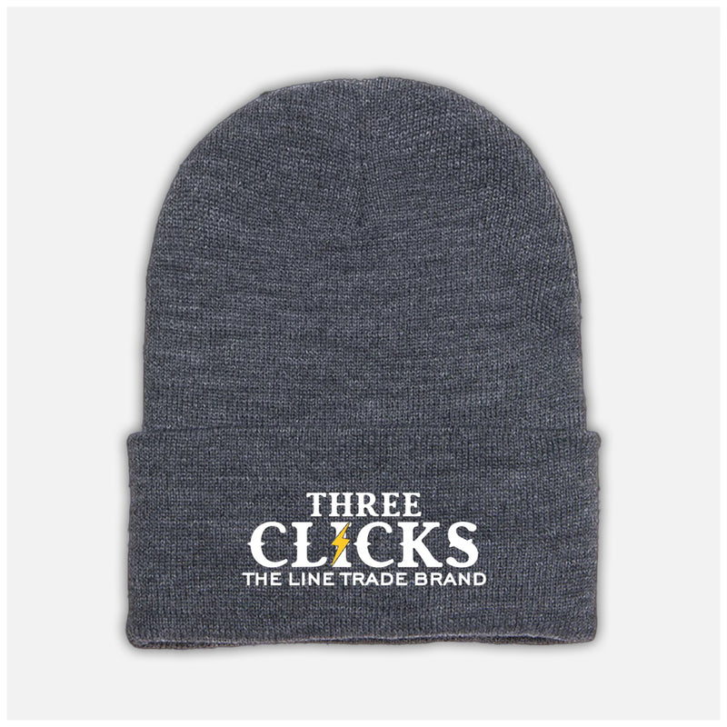 THREE CLICKS OFFICIAL BEANIE