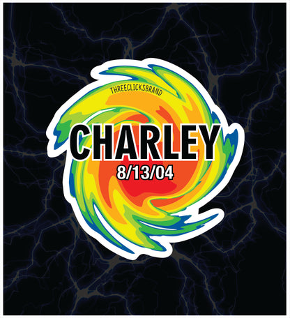 HURRICANE STAMP STICKER